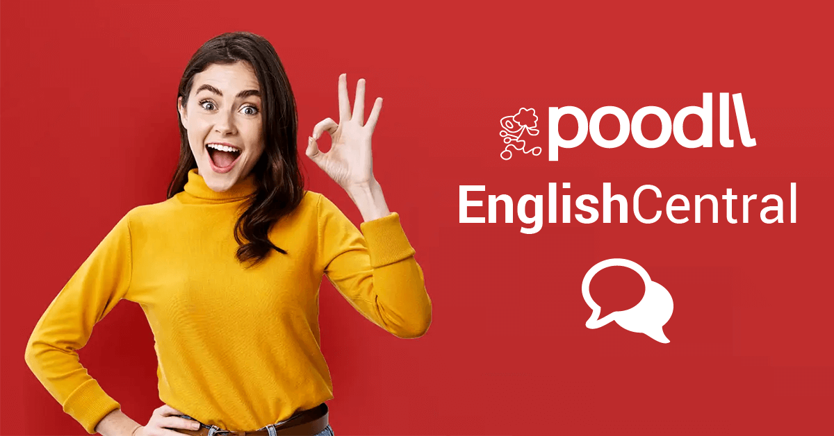 Poodll EnglishCentral Blog Banner